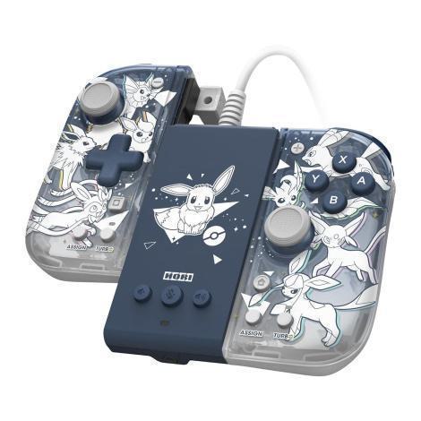 HORI (NSW-453U) SPLIT PAD COMPACT ATTACHMENT SET (EEVEE EVOLUTIONS) - FOR SWITCH OLED/SWITCH
