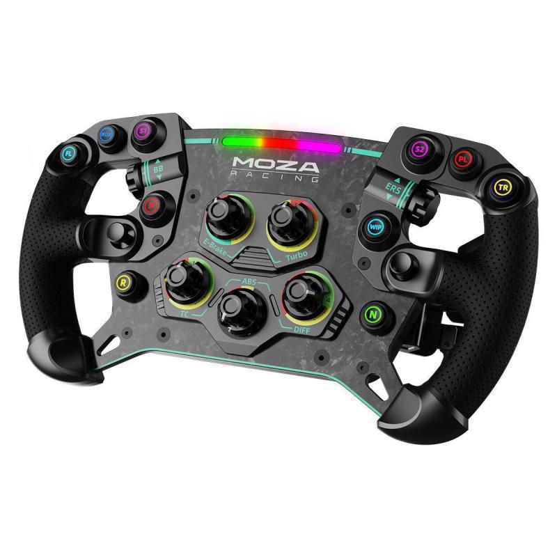 MOZA SIM RACING, GS V2P STEERING WHEEL, LEATHER ( RS056 )