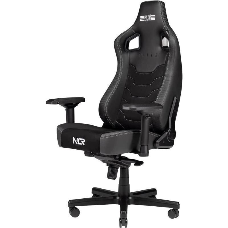 NEXT LEVEL RACING (NLR-G005) ELITE CHAIR BLACK LEATHER & SUEDE EDITION