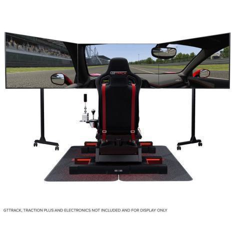 NEXT LEVEL RACING (NLR-A010) FREE STANDING TRIPLE MONITOR STAND ( SUPPORTS 3 X 32-TO-65” MONITORS WITH VESA