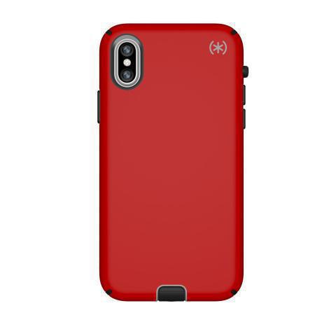 SPECK IPHONE X CASE (104443-6685) PRESIDIO SPORT ( RED)