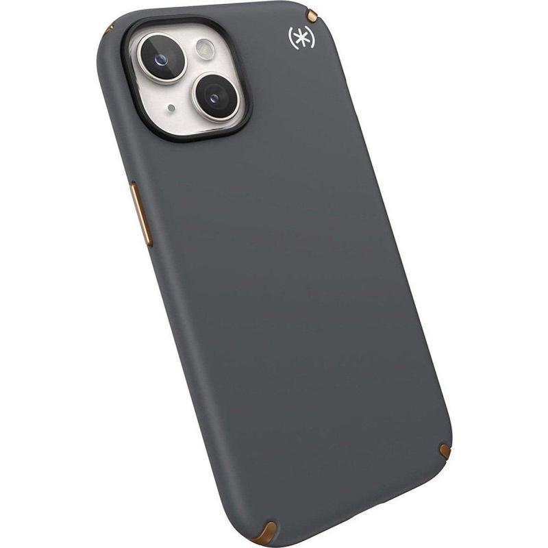 SPECK (150558-3212) IPHONE 15 MAGSAFE CASE, PRESIDIO2 PRO (CHARCOAL GREY/COOL BRONZE/WHITE)