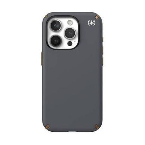 SPECK (150564-3212) IPHONE 15 PRO MAGSAFE CASE, PRESIDIO2 PRO (CHARCOAL GREY/COOL BRONZE/WHITE)