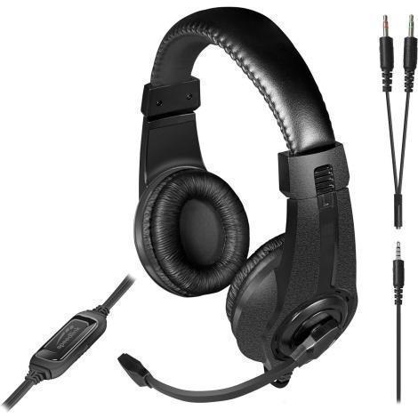 SPEEDLINK SL-860014-BK, LEGATOS STEREO GAMING HEADSET - FOR PC/PS5/PS4/XBOX SERIES X/S/SWITCH/OLED/LITE, BLACK